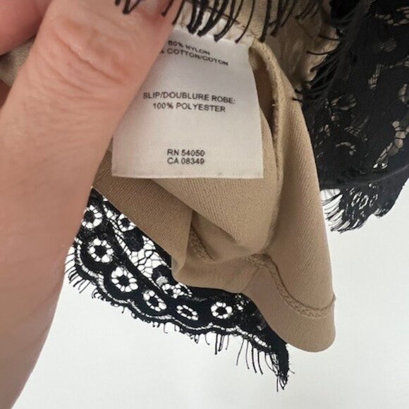 Robert Rodriguez Black Lace Shift Dress - Size 2 - Picture 7 of 8